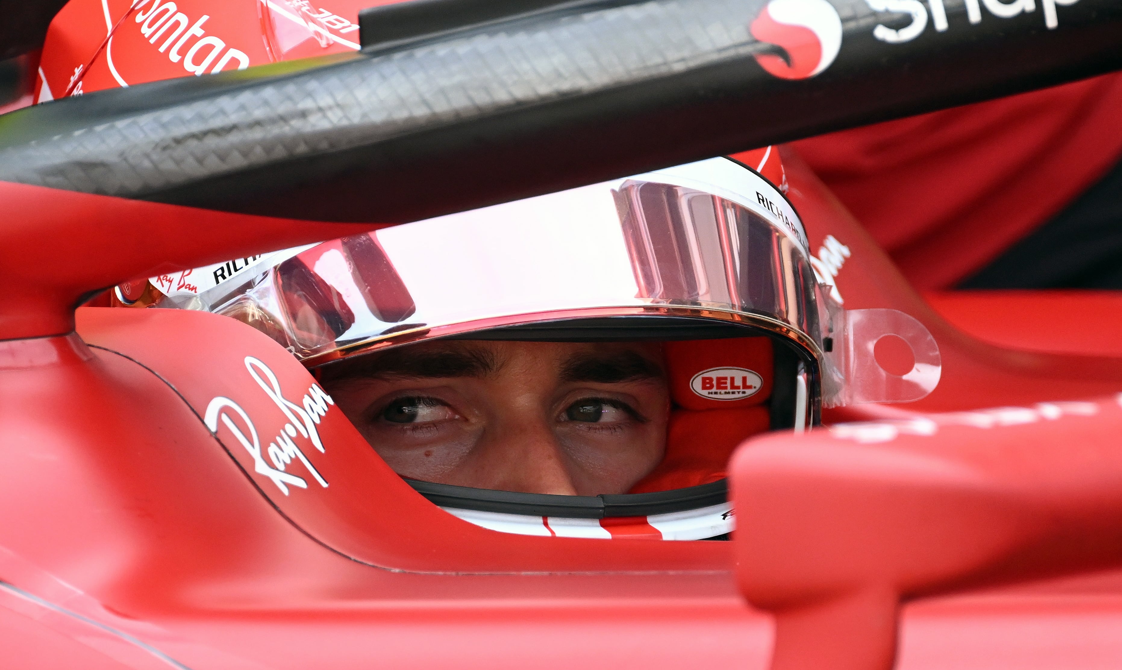 Monaco (Monaco), 28/05/2022.- Monaco&#039;s Formula One driver Charles Leclerc of Scuderia Ferrari in action during the qualification of the Formula One Grand Prix of Monaco at the Circuit de Monaco in Monte Carlo, Monaco, 28 May 2022. (Fórmula Uno) EFE/EPA/CHRISTIAN BRUNA
