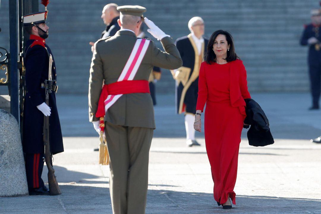 Los Reyes presiden la tradicional celebración de la Pascua Militar. Asisten el presidente del Gobierno, Pedro Sánchez, y los ministros de Defensa, Margarita Robles, e Interior, Fernando Grande-Marlaska. 