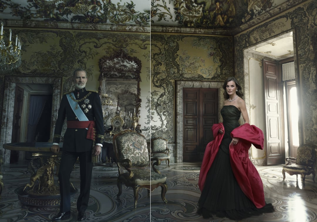 Los reyes, bajo el foco de Annie Leibovitz.