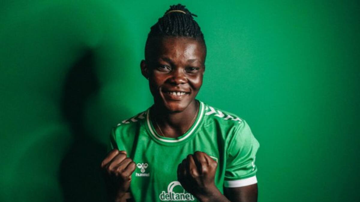 Amanda Mbadi, músculo y trabajo con experiencia internacional para perseguir el ascenso a Liga F