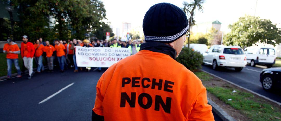 Manifestación en A Coruña