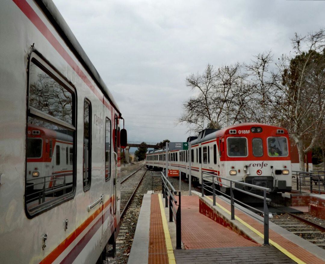 L&#039;estació de tren d&#039;Ontinyent