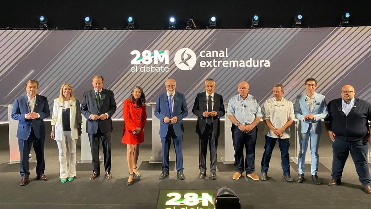 Debate Electoral en Extremadura 2023