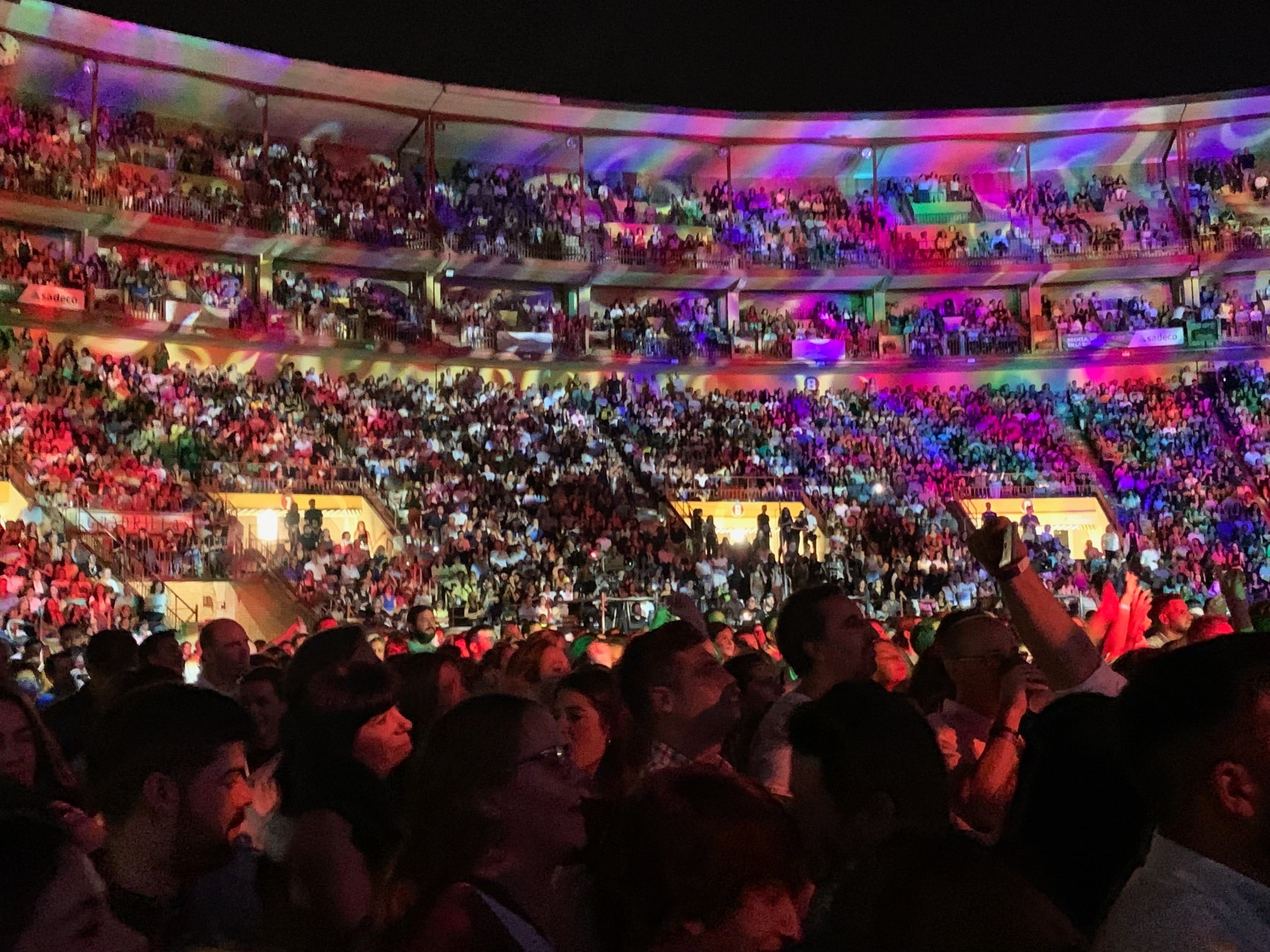 Concierto de Alejandro Sanz en la plaza de toros de Córdoba