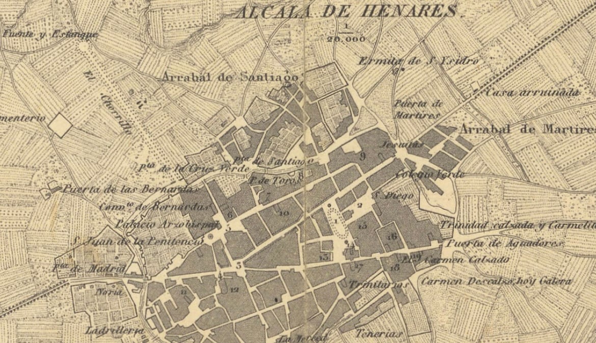 Francisco Coello, 1853. Alcalá de Henares.