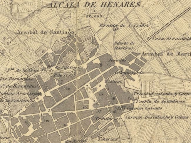 Francisco Coello, 1853. Alcalá de Henares.