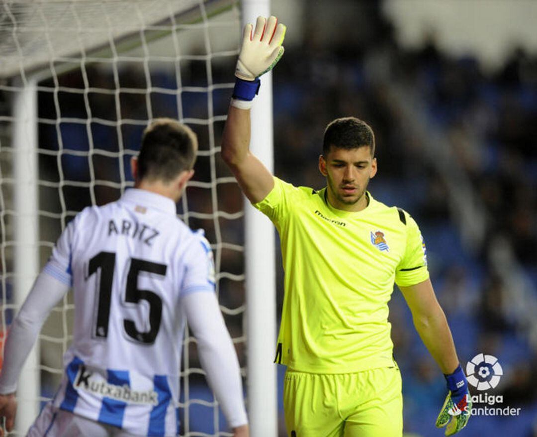 Rulli se despide de la Real Sociedad