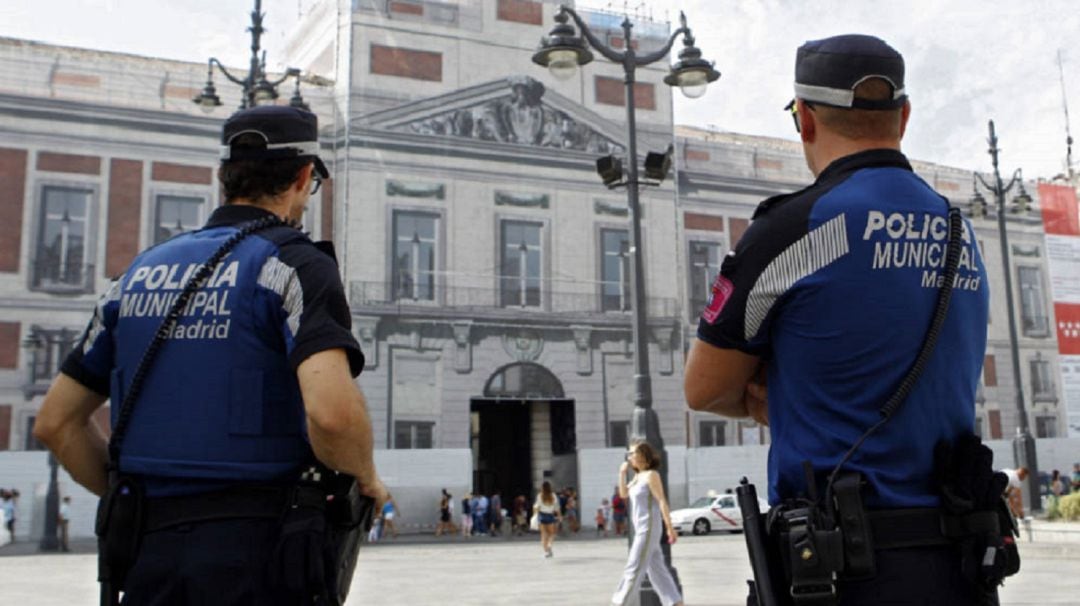 Agentes de la Policía Municipal de Madrid.