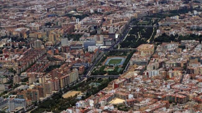 Vista aérea Valencia