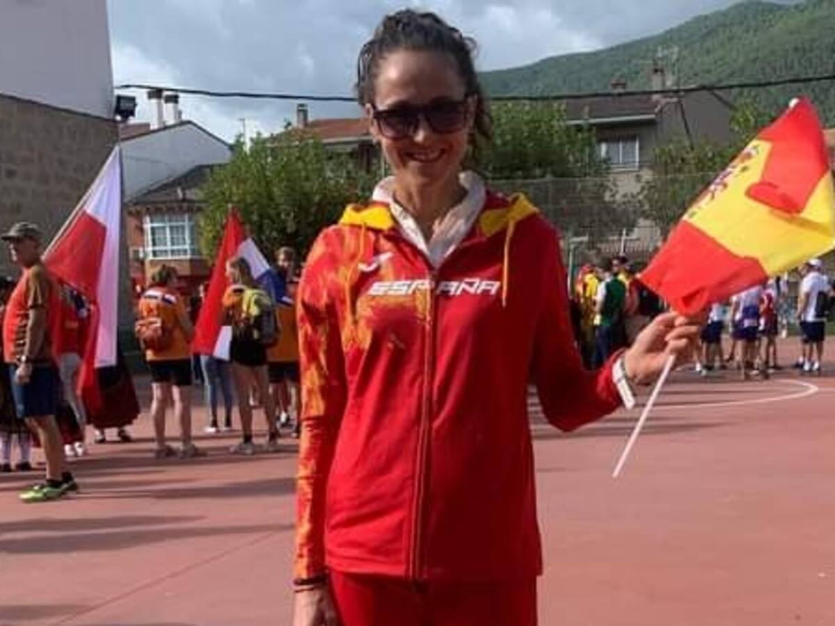 Pilar Rubio (C. A. Elda) dispuesta a coronarse en Europa con los 50K en ruta de Sotillo de la Adrada (Ávila)