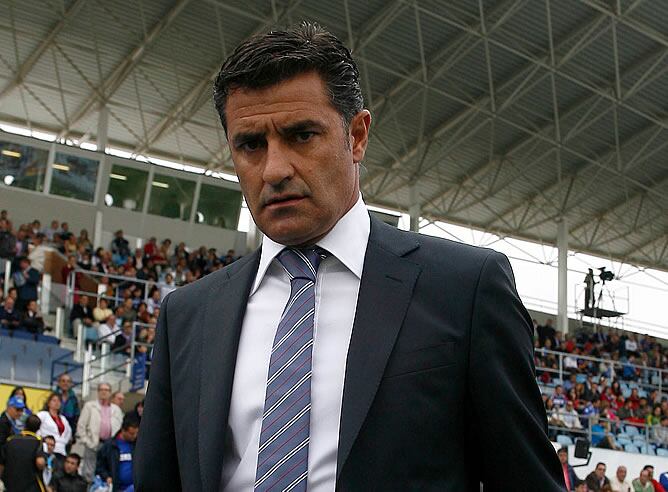 Míchel. durante un partido