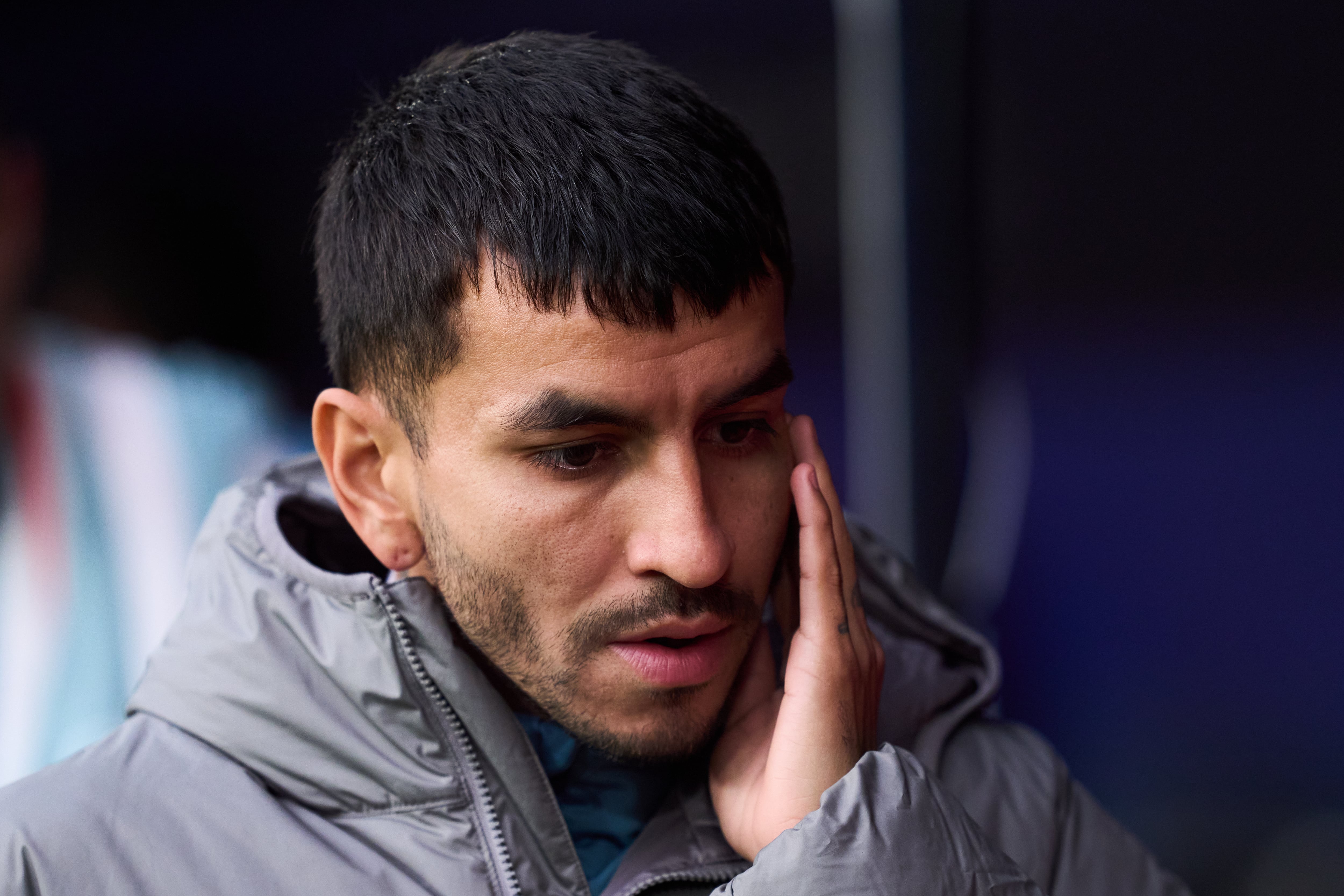 Correa en un encuentro con el Atlético