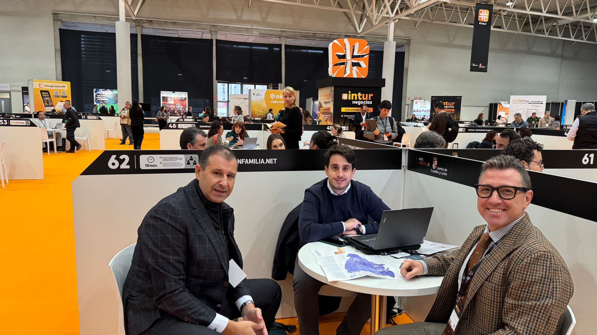 Sergio Serra y Fernando Blasco en una de las actividades de Intur