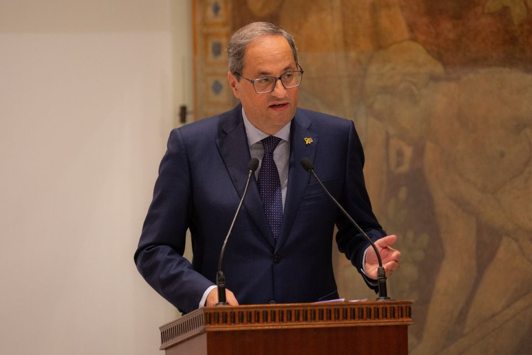 El president de la Generalitat, Quim Torra