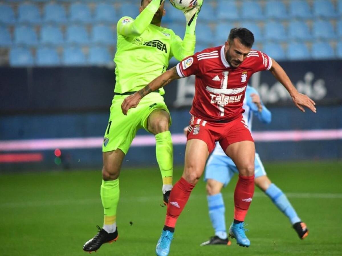 El FC Cartagena vuelve a salir triunfante de La Rosaleda