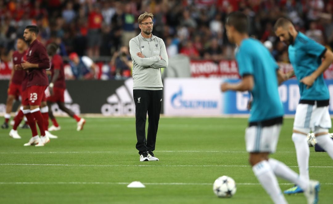 El técnico alemán del Liverpool Jurgen Klopp.