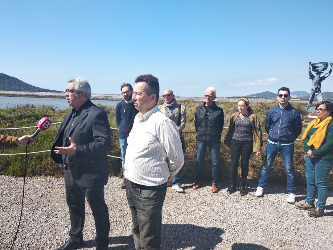 Prats y Mañas en el acto de hoy