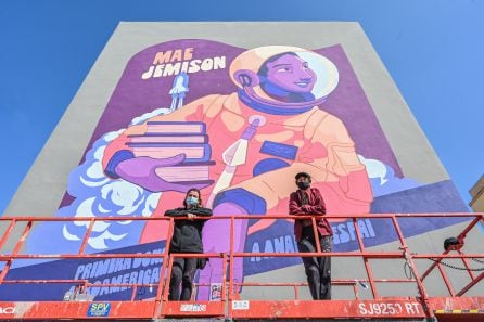 Mural de Mae Jemison