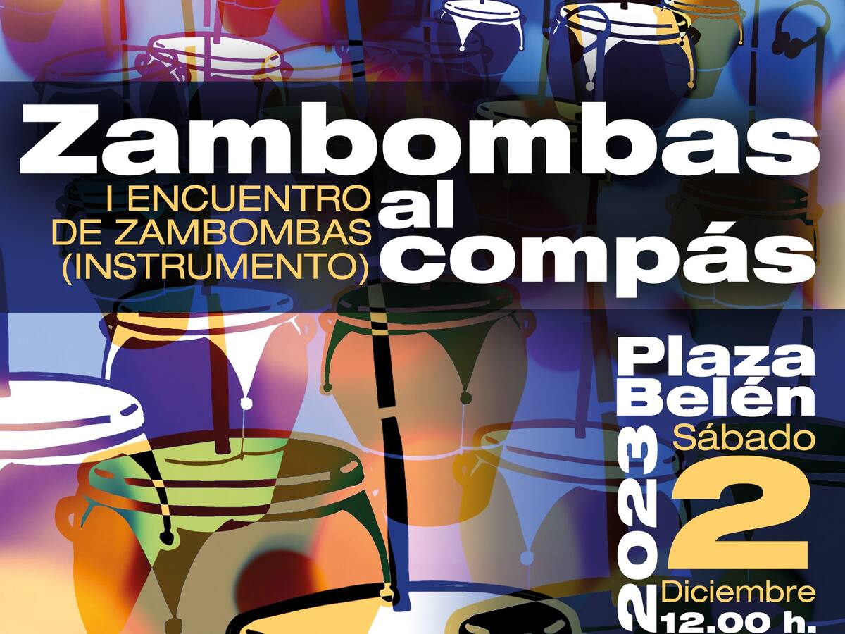 La Plaza Belén acoge este sábado el primer encuentro de zambombas