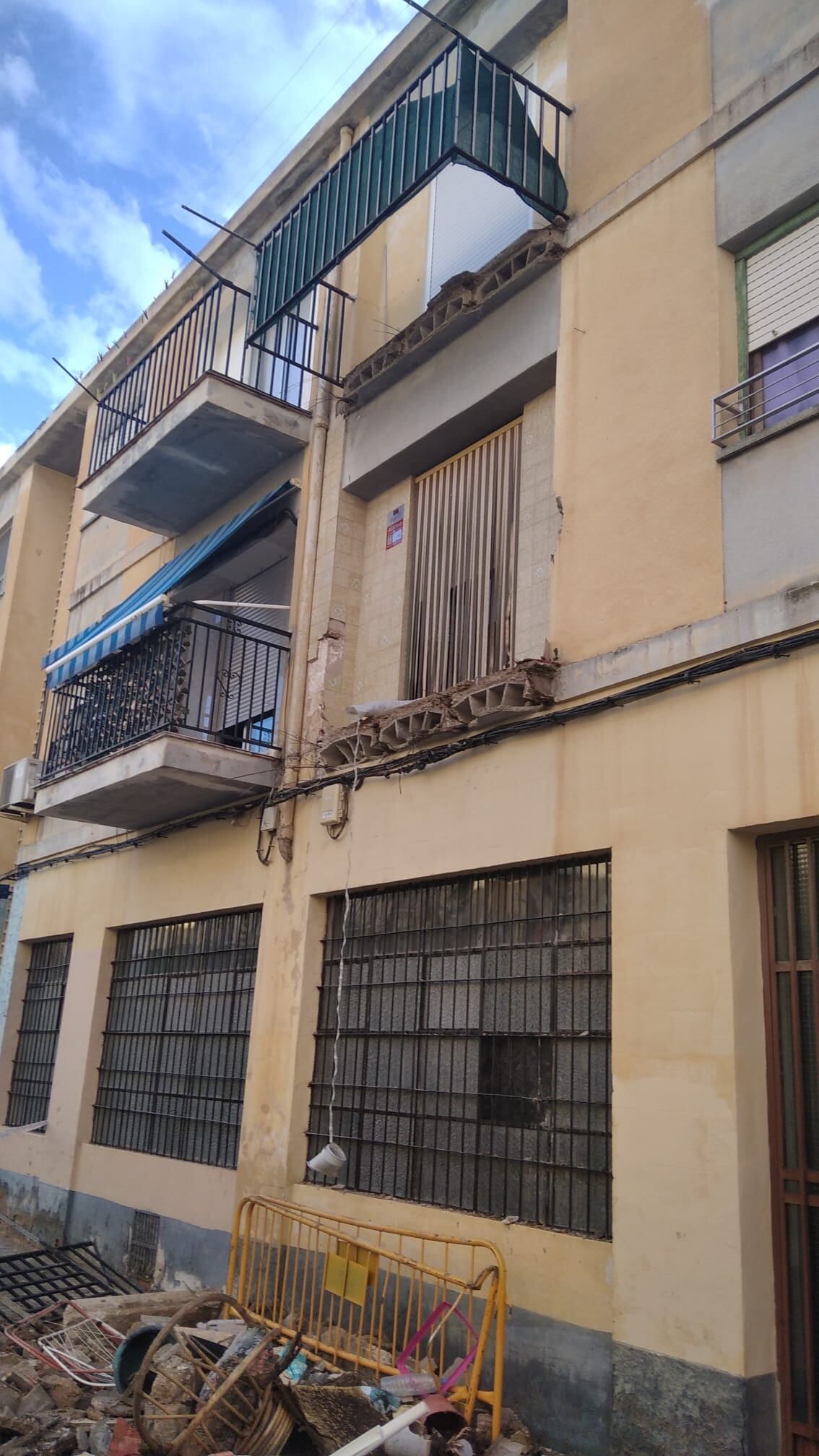 Balcones del edificio