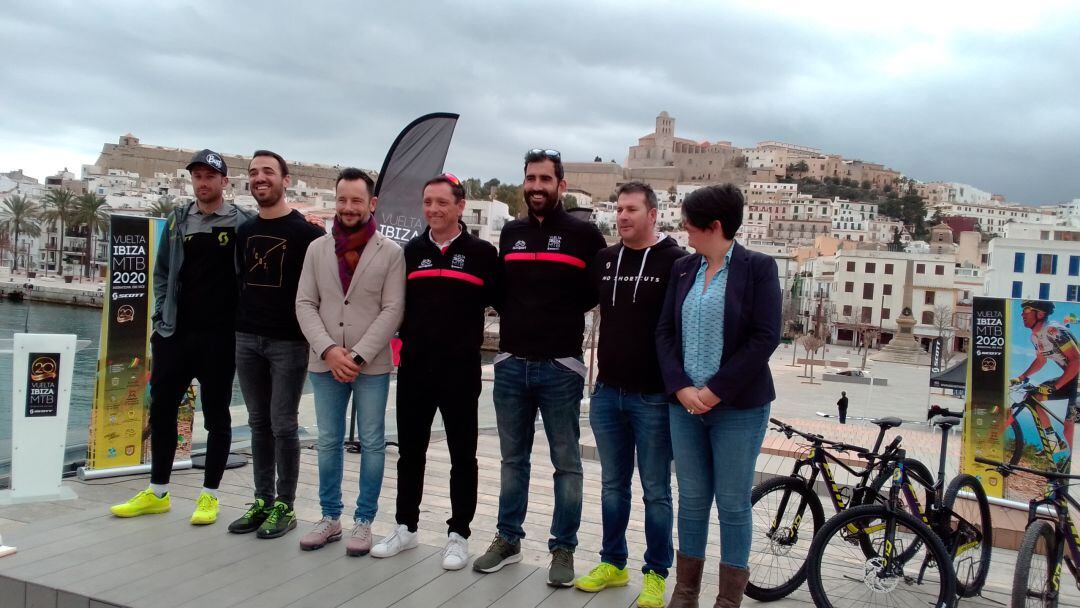 Imagen de la presentación de la Vuelta a Ibiza