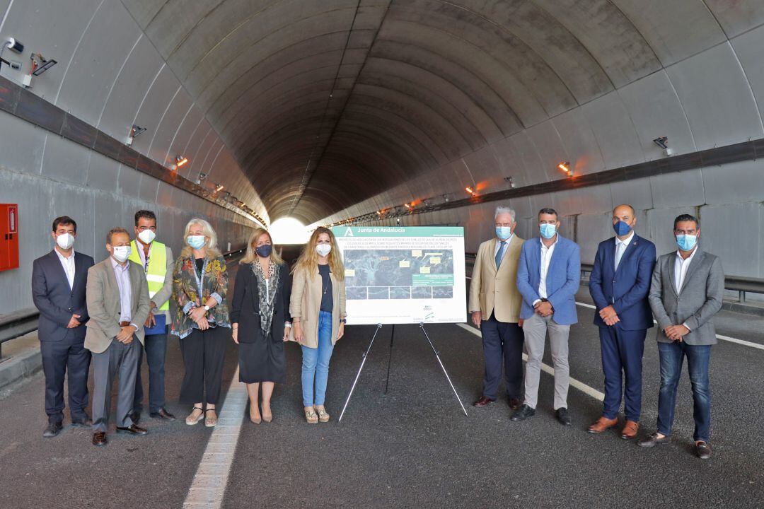 Acto de inauguración de la nueva iluminación