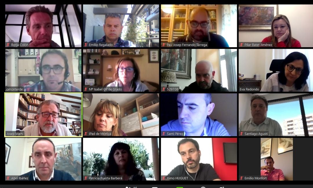 José Martí, que ha presidido la reunión del comité de seguimiento y estrategia de la Diputación frente a la COVID-19