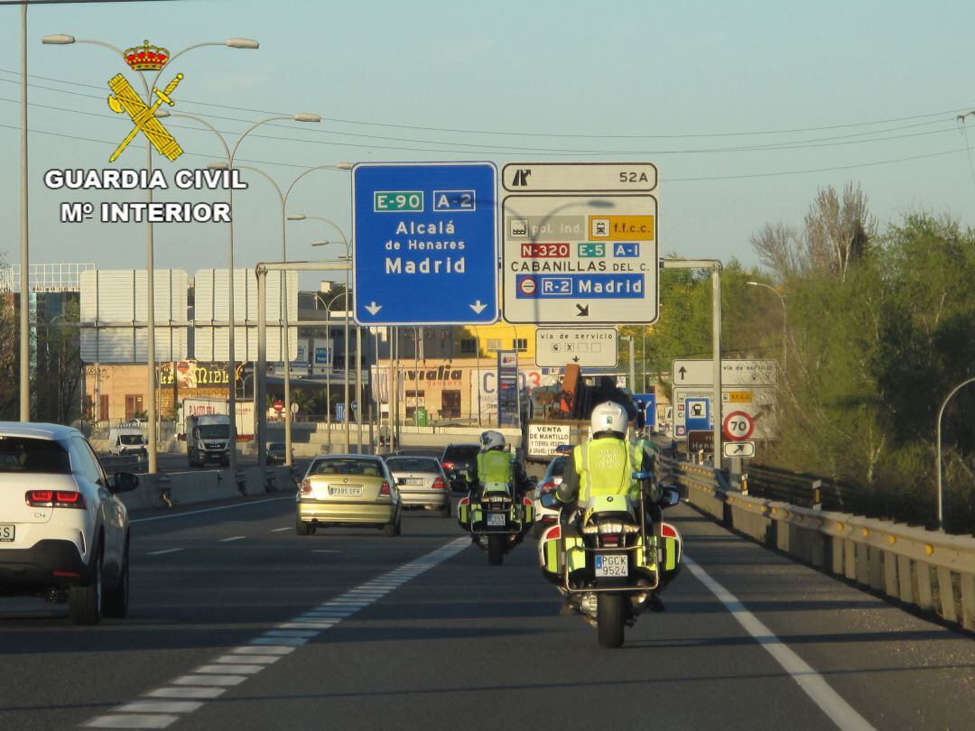 Km 52 de la Autovía A2 donde ocurrió el accidente