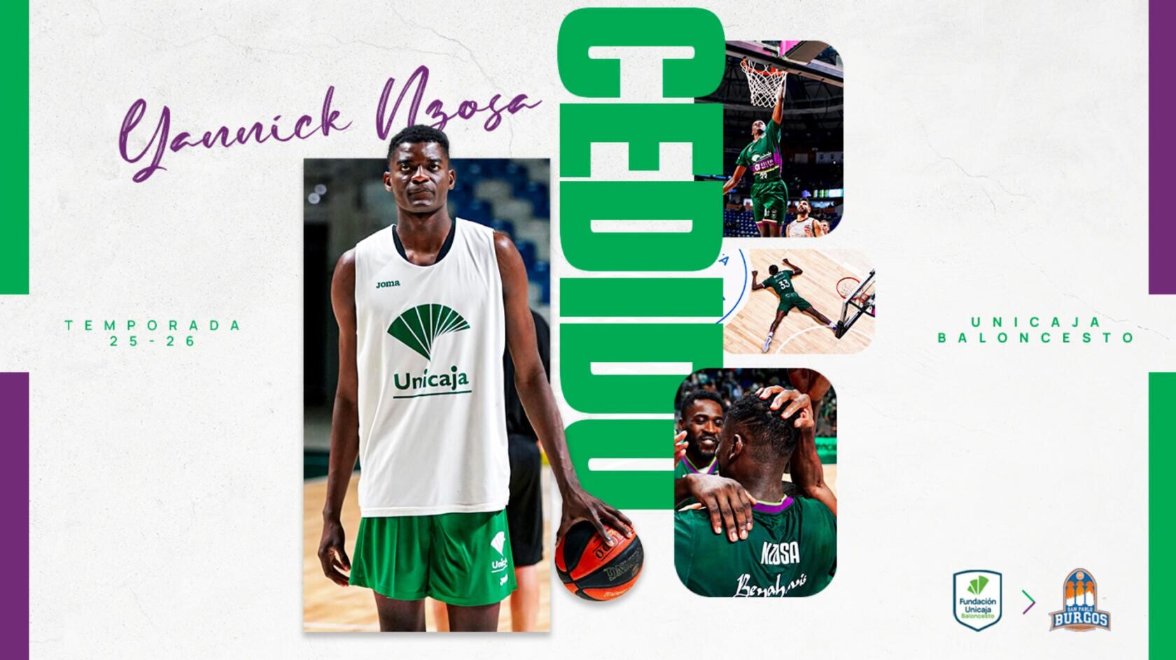 Nzosa, cedido a San Pablo Burgos de Liga Endesa