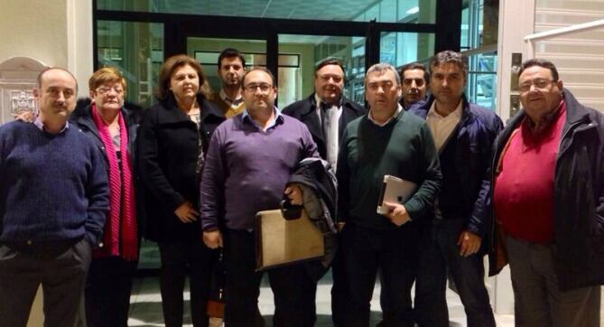 Momento de la protesta