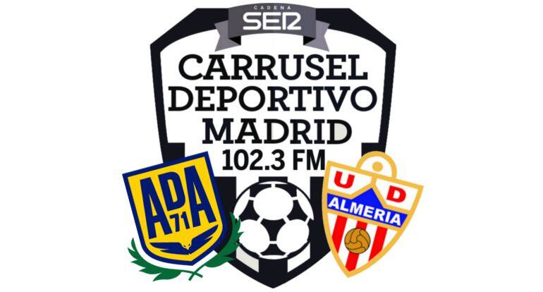 Ad Alcorcón - Ud Almería en Carrusel deportivo Madrid