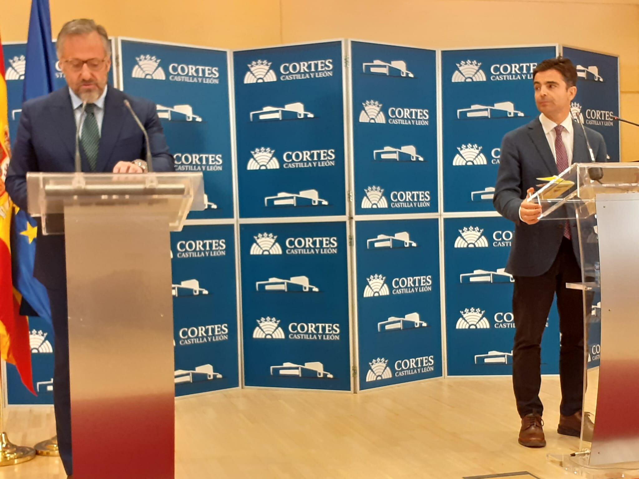 Carlos Pollán en la rueda de prensa