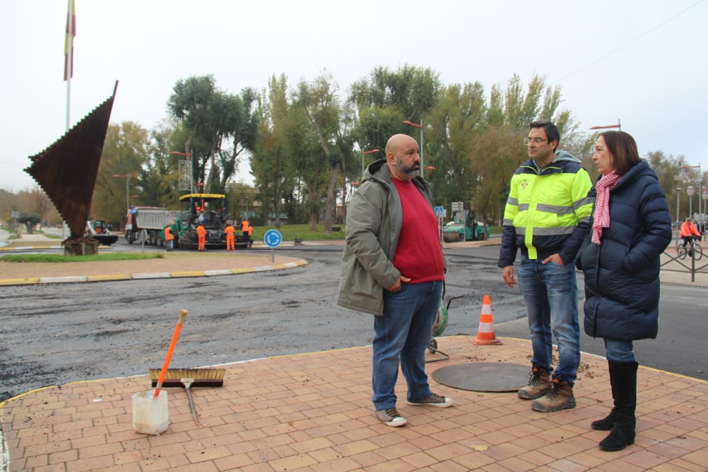 Obras en Avenida de la Constitución de Alcázar / Ayto Alcázar