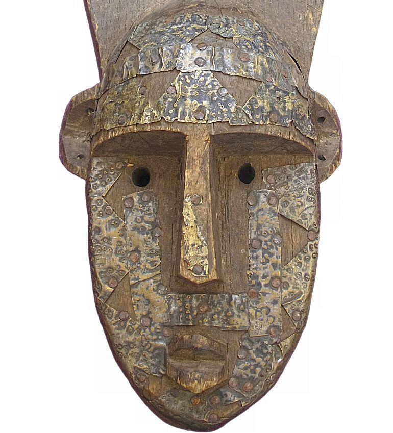 Una escultura de arte africano