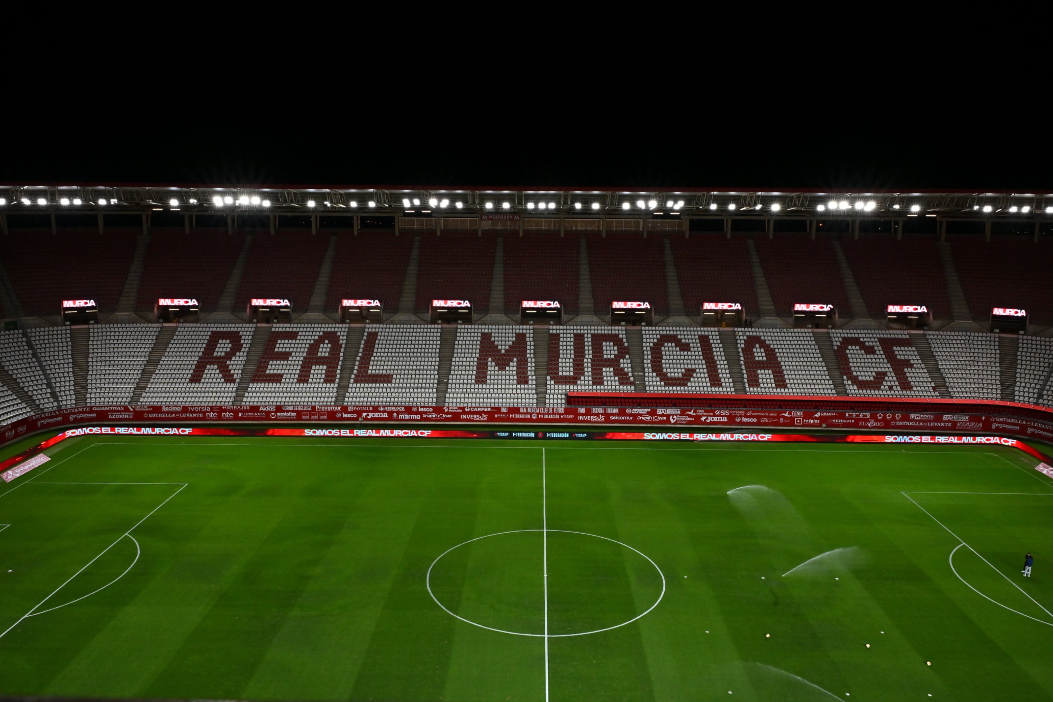 Estadio Enrique Roca, campo del Real Murcia.