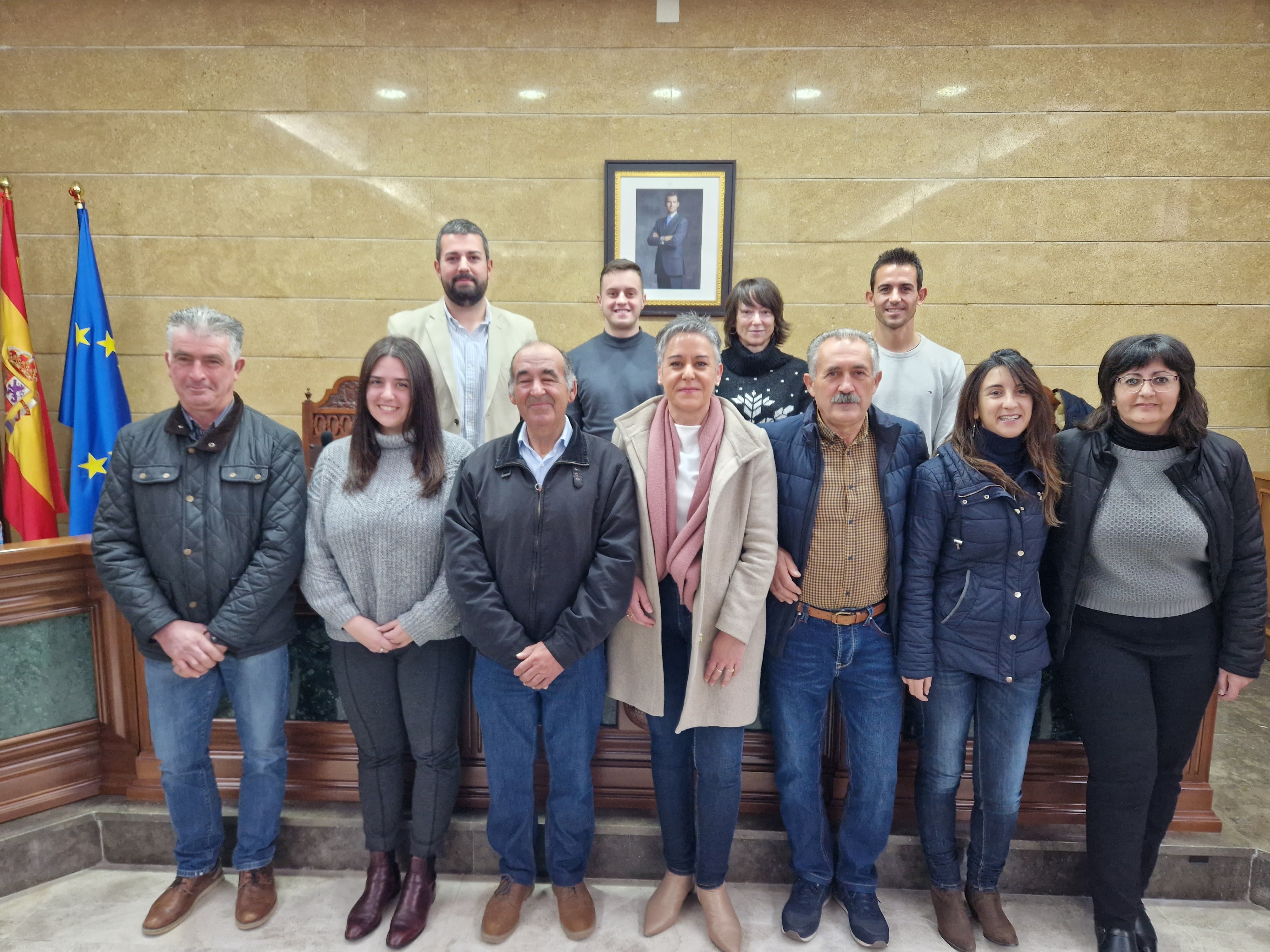 El equipo de Gobierno Local de Calasparra tras la aprobación de los Presupuestos Municipales 2023