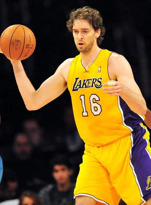 Pau Gasol, durante el partido