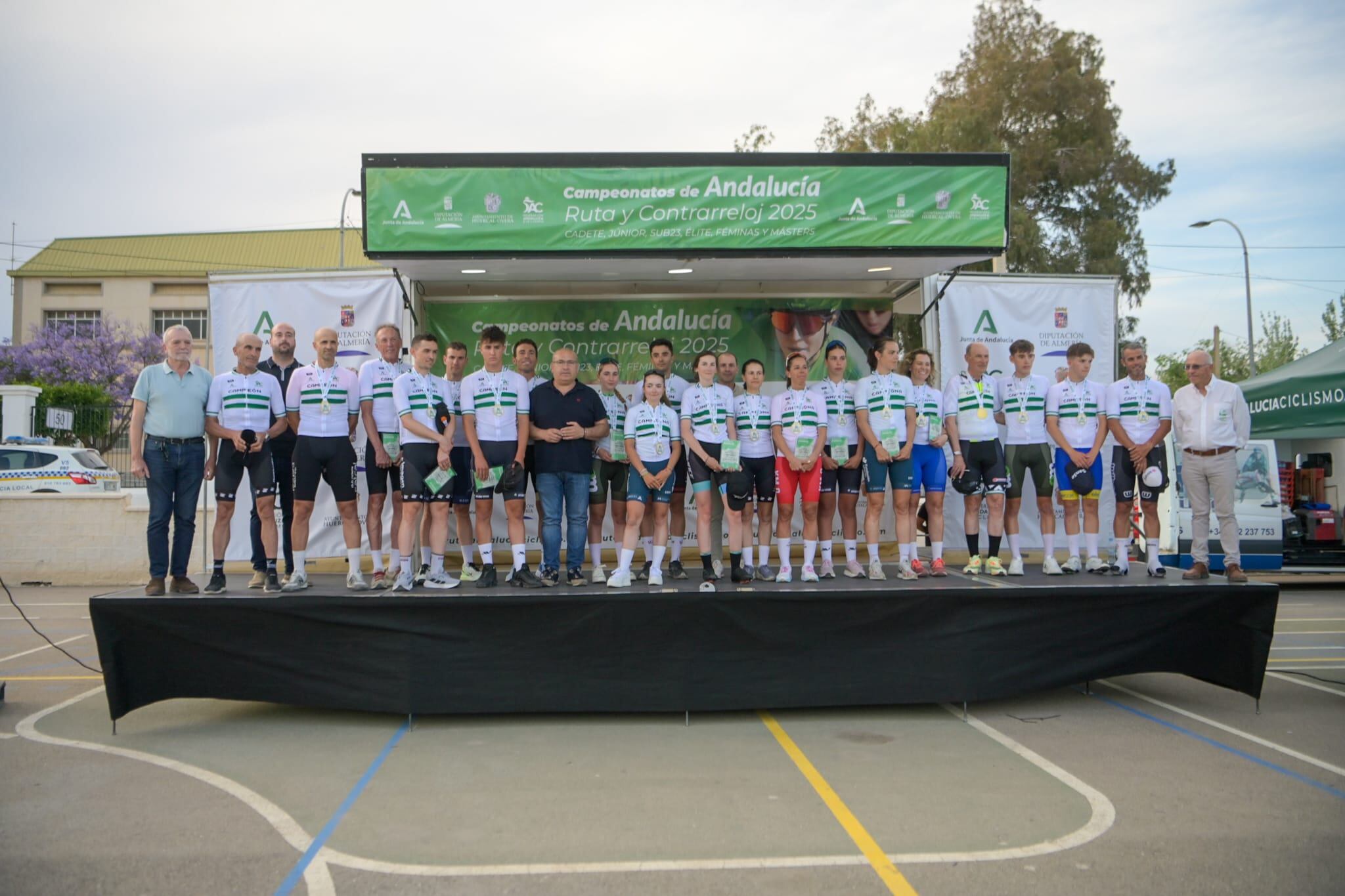 Huércal-Overa corona a los nuevos campeones andaluces de CRI.