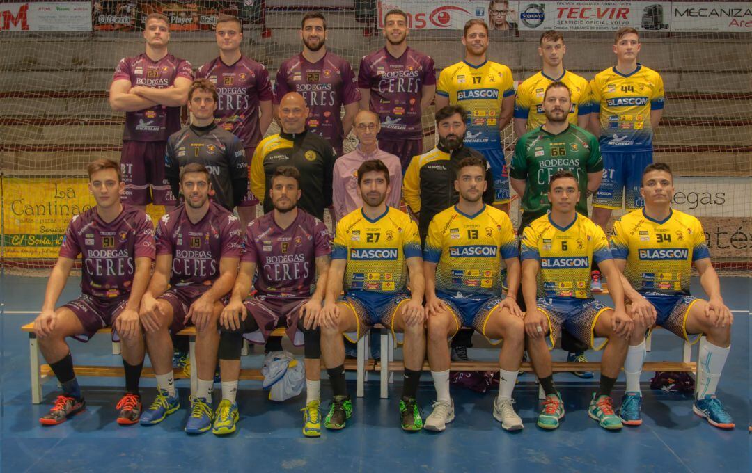 La plantilla del cuadro ribereño 2018-2019.