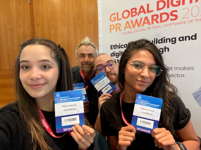 Sico de Andrés con parte de su equipo