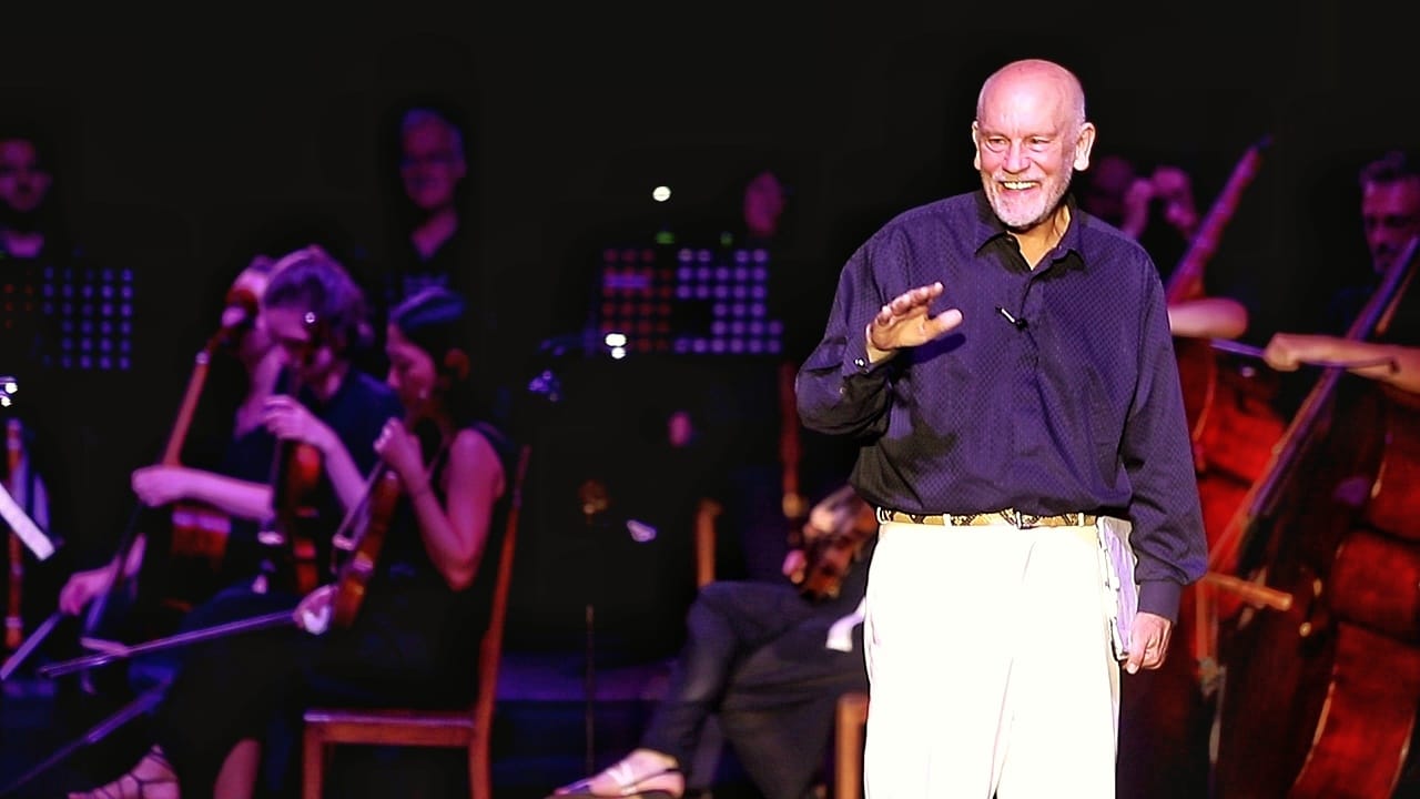 John Malkovich en el Auditorio Jameos del Agua. en Lanzarote.