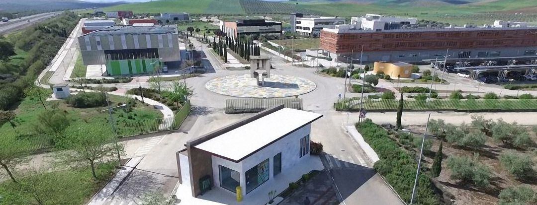 Imagen aérea del Parque Geolit.