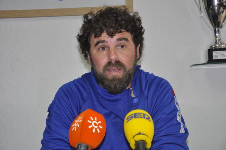 Juan Pedro Ramos durante una rueda de prensa 