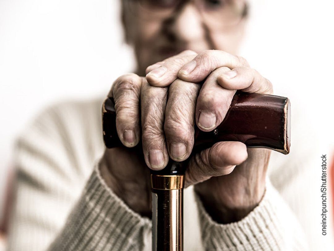 Un residente en un centro de mayores