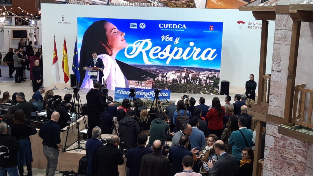 Presentación de la campaña en la última edición de FITUR