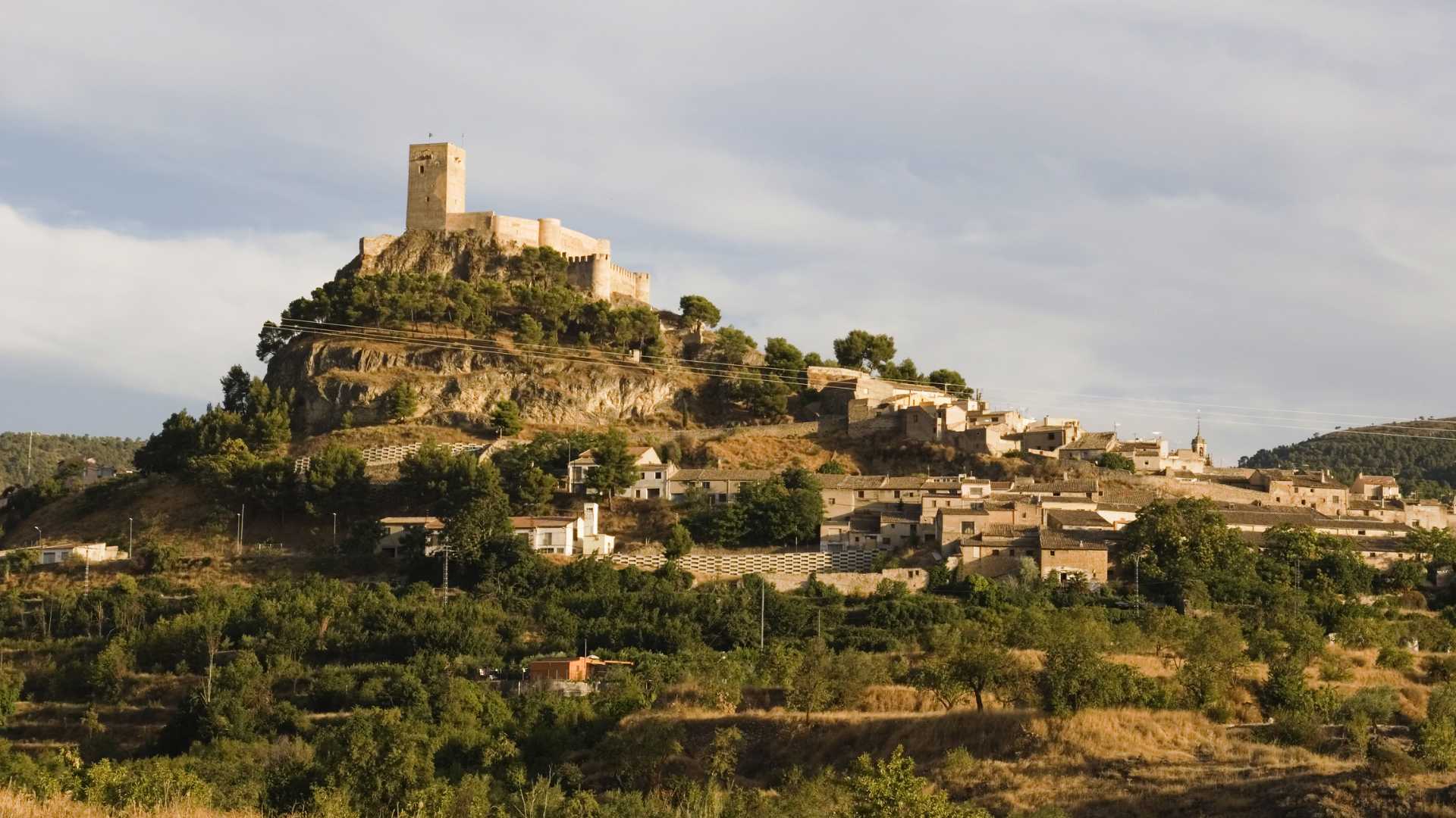 Panorámica de Biar desde la ermita