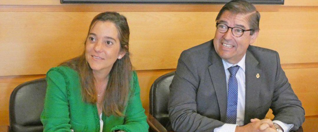 Inés Rey y Julio Abalde