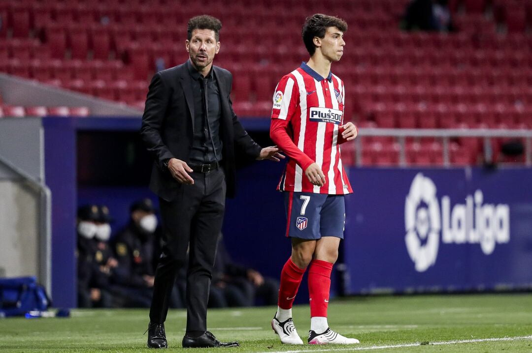 Simeone y Joao Félix