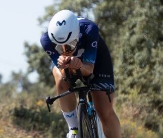 Sara Martín (Movistar Team) ha podido reconocer el circuito con la cabra en la jornada de este viernes