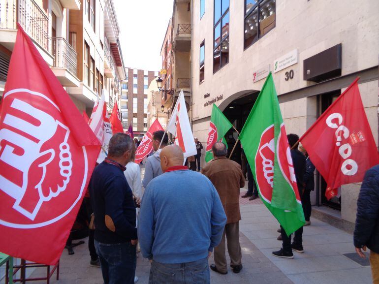 La calle Barrionuevo acogía esta nueva concentración